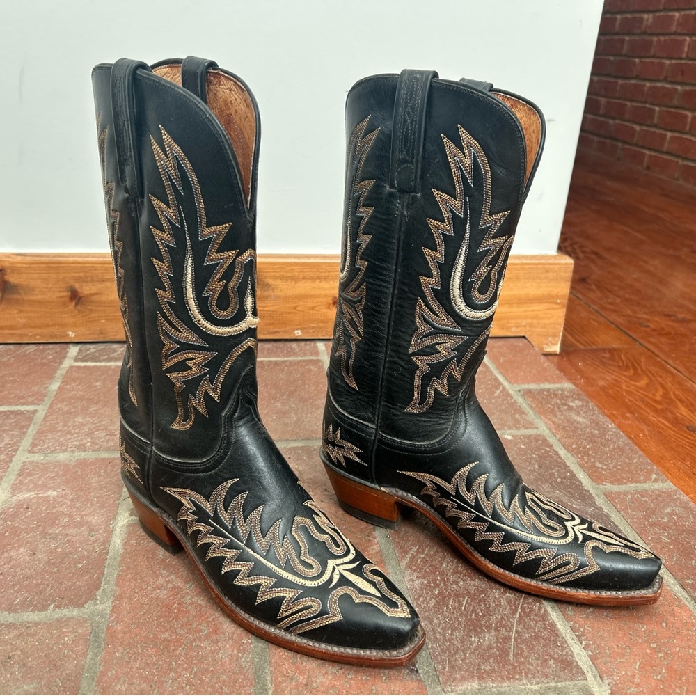 Lucchese 1883 Cowboy Women’s Leather Boots - Picture 3 of 10